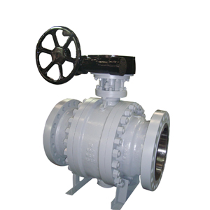 A105 3-PC Trunnion Mounted Ball Valve, API 6D