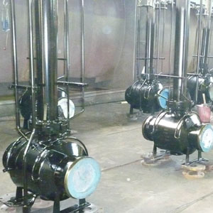 Type: API 6D Full Welded Body Ball Valve.
