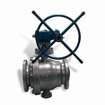 Stainless Steel Trunnion Ball Valve, 30 Inch, BW